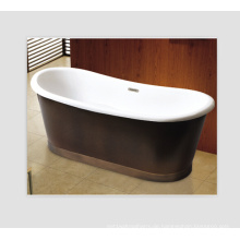 Cupc Brown Farbe Kupfer Sockel Freistehende Badewanne